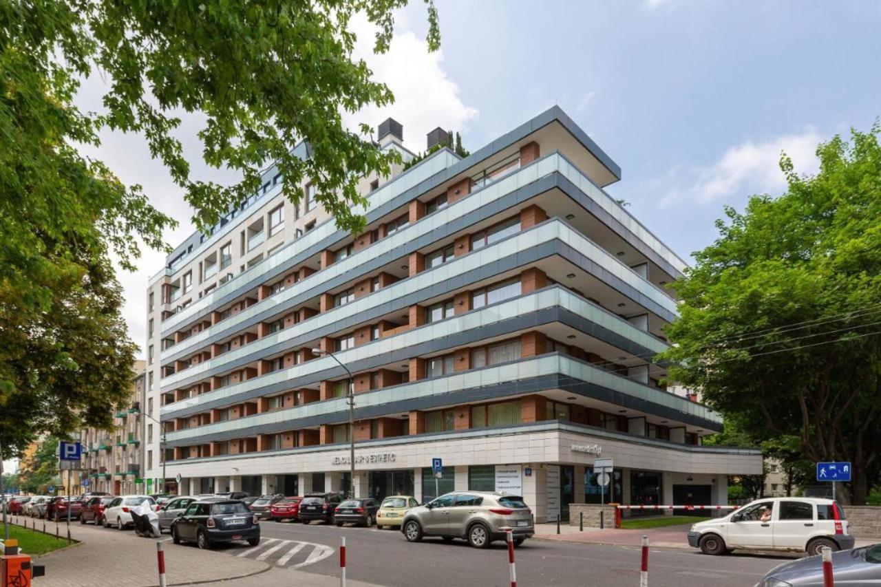 ורשה Modern Apartment With Pool Near Golden Terraces מראה חיצוני תמונה